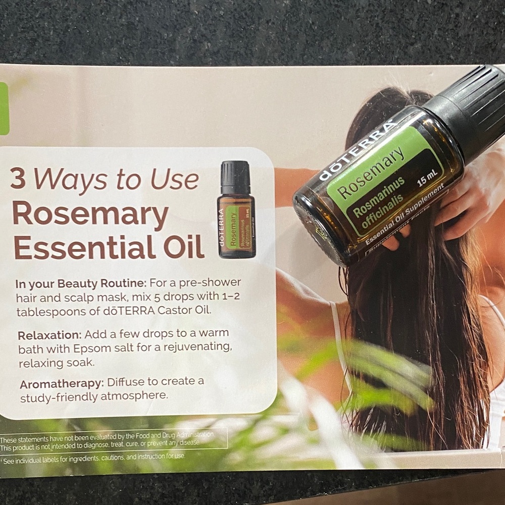 New !! doTERRA Rosemary essential oil